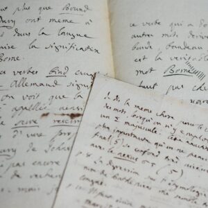 Deux notes étymologiques de l'antiquaire et archéologue Ennius-Quirinus Visconti