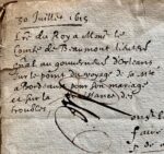 Importantes instructions de Louis XIII pour son mariage avec Anne d'Autriche