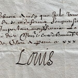 Importantes instructions de Louis XIII pour son mariage avec Anne d'Autriche