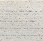 Passionnante lettre de Pierre Loti, de Valparaiso, avant de partir pour l'île de Pâques et Tahiti