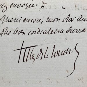 Gilles de La Tourette fixe ses honoraires pour un cas d'hémiplégie