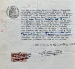 Charles Nungesser vend le matériel de l'Ecole d'aviation d'Orly