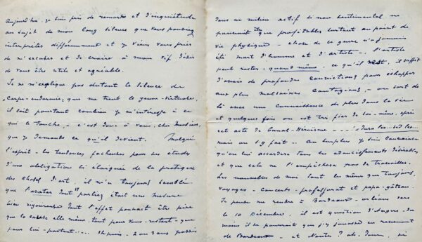 Eugène Ysaÿe s'intéresse au sort d'un jeune virtuose