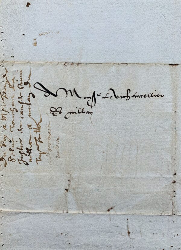 François 1er donne ses instructions pour le duché de Milan nouvellement conquis