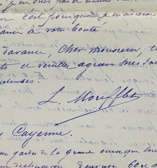Lettre d'un chercheur d'or écrite des profondeurs de la Guyane en 1889