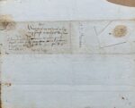 Rare lettre du duc René II de Lorraine au chapître de Saint-Dié
