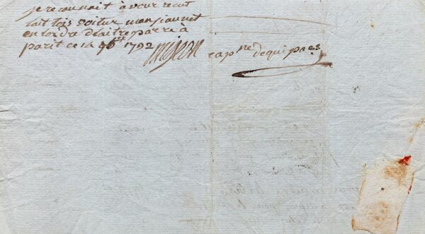 Santerre et Roland font réquisitionner des charrettes du garde-meuble