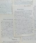Belle correspondance de 5 lettres de l'astronome russe Otto Wilhelm von Struve
