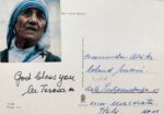 Quelques mots de Mère Teresa : "God bless you"