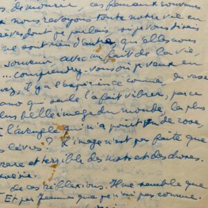 Magnifique lettre d'Aragon à Max-Pol Fouchet, véritable profession de foi du poète