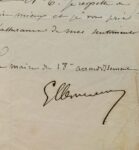 En plein siège de Paris, Clemenceau octroie du bois à une institutrice