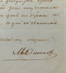 Alexandre Dumas se sépare d'une toile de Delacroix