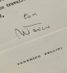 Federico Fellini donne des nouvelles de Balthus et évoque le vide après son dernier film