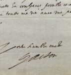 Gaston d'Orléans annonce la naissance de son héritier, Jean-Gaston