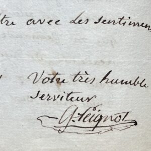 Le bibliographe Gabriel Peignot évoque son grand ouvrage, le Myriobiblon français