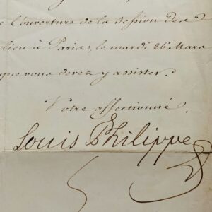 Le roi Louis-Philippe convoque Émile de Girardin
