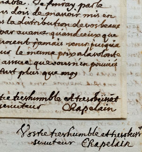 Deux belles lettres de Jean Chapelain au grand astronome polonais Johannes Hevelius