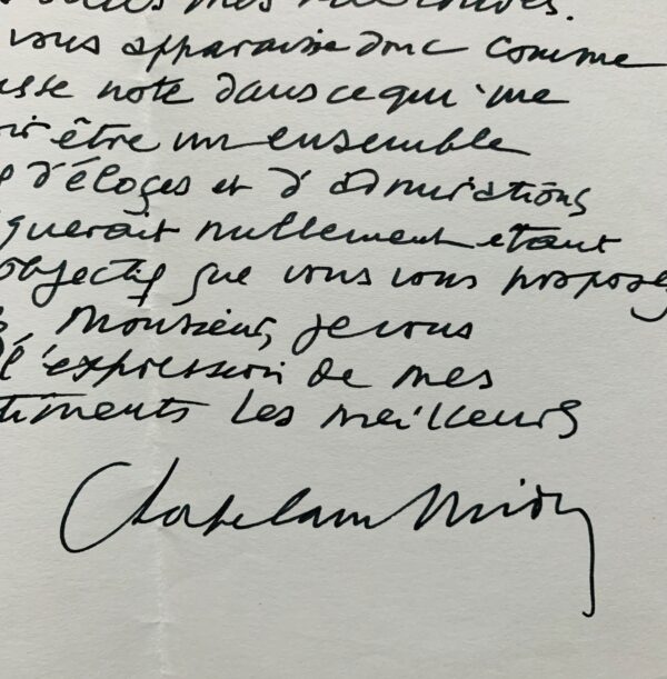 "L'anti-hommage" de Roger Chapelain-Midy à André Malraux