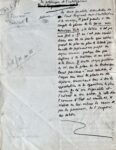 Long manuscrit d'Edouard Herriot sur Paul Reynaud : "La Politique et L'intelligence"
