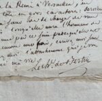Le chevalier Bertin fait envoyer vingt-quatre ortolans à Marie-Antoinette
