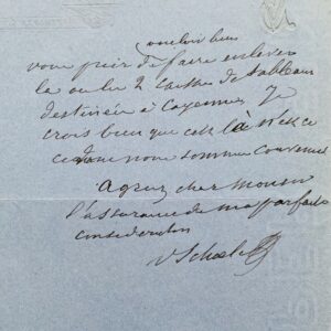 Victor Schoelcher fait don d'une collection de tableaux au musée de Cayenne