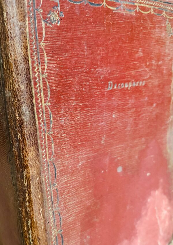 Superbe série de 5 scènes en silhouettes illustrant Napoléon et des épisodes de l'Empire