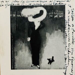 Van Dongen propose la vente de son célèbre tableau La Parisienne (La Dame au chien)