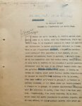 Exceptionnel manuscrit de la traduction par Boris Vian d'une nouvelle de l'écrivain afro-américain Richard Wright