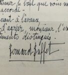 Bernard Buffet vend sa propriété de Domont et s'installe au château l'Arc, en Provence