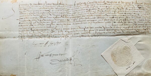 Le duc de Montpensier fait renforcer la défense de Viols-le-Fort pendant les guerres de religion