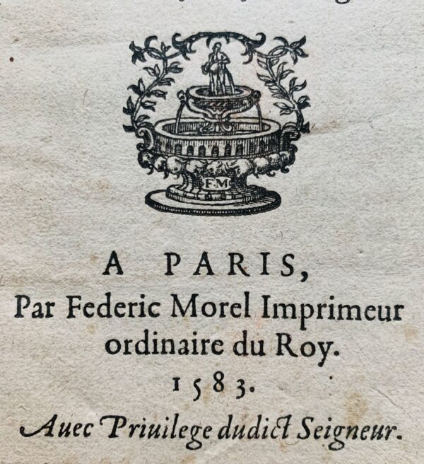 Ordonnance (imprimée) d'Henri III sur le port des vêtements des luxe et des bijoux