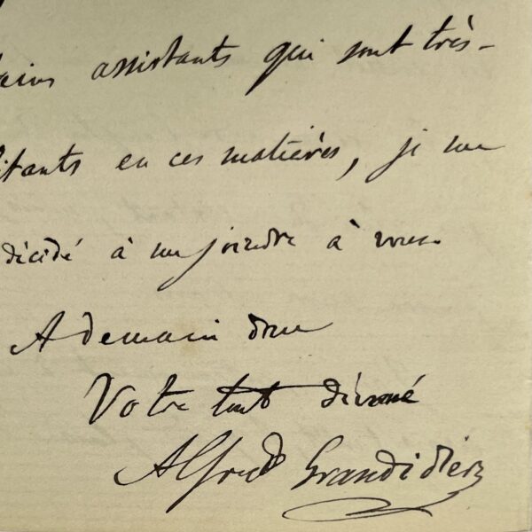 L'explorateur et géographe Alfred Grandidier veut éviter les polémiques coloniales