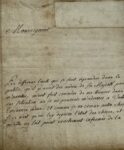 Très rare lettre du convulsionnaire Louis-François de Bécherand, datée de 1732