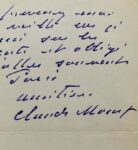 Claude Monet préfère ne pas montrer ses tableaux de la Creuse à Rodin