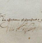 Trois lettres du connétable de Montmorency