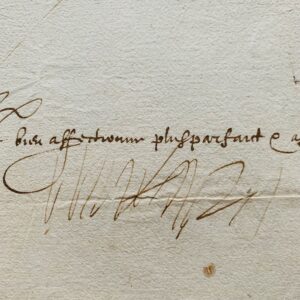 Trois lettres du connétable de Montmorency