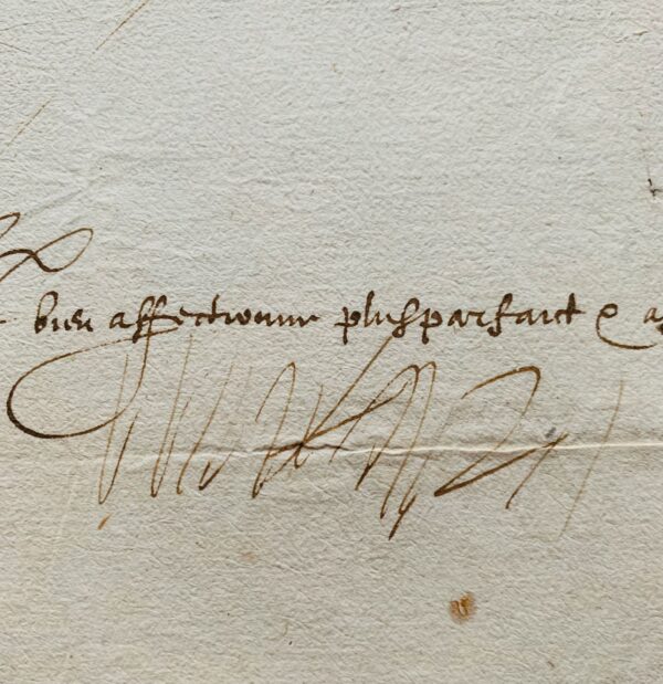 Trois lettres du connétable de Montmorency