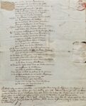 Très rare lettre d'Antoine de Rivarol évoquant la mort de Louis XVI