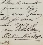 Pauline Viardot vient en aide à une amie cantatrice, Mlle de Ribeaucourt