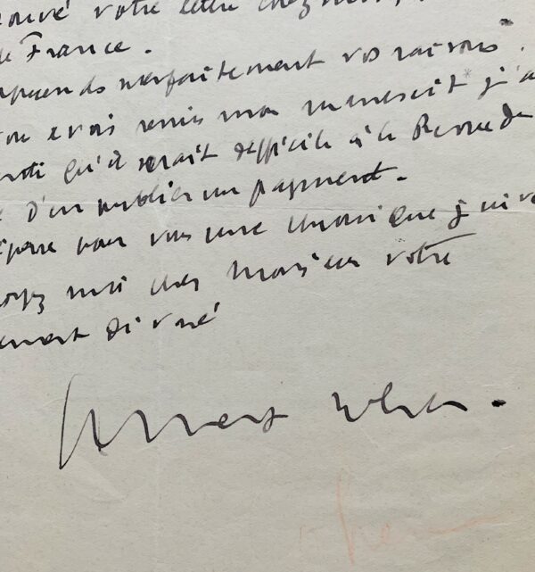 Albert Cohen voit son manuscrit refusé par la Revue de Genève