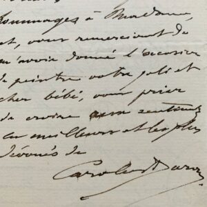 Carolus-Duran confus par l'accueil enthousiaste fait à son portrait de bébé