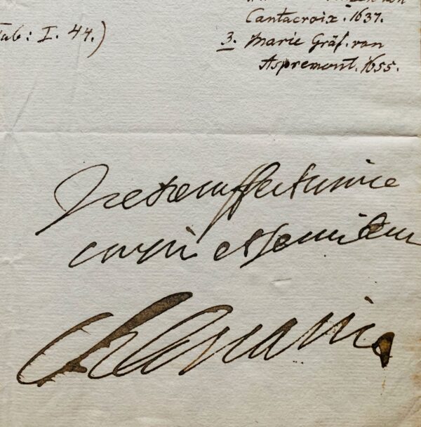 Le duc Charles IV de Lorraine commande du vin de Rheingau