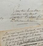 Longue lettre de 1767 du curé de Château-Chinon, faisant un état des lieux de la ville et de ses habitants