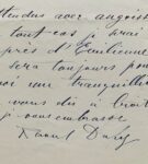 Raoul Dufy s'inquiète pour son épouse Émilienne et attends les événements de la guerre avec angoisse