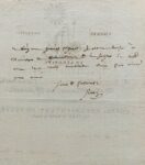 Lettre du conventionnel Pierre-Mathurin Gillet ornée d'une belle vignette emblématique signée Jacowick