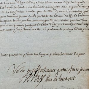 Henri II, duc de Lorraine, intervient auprès du Saint Siège pour l'abbaye d'Écurey (Meuse)