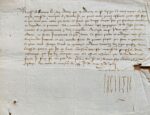 Rare lettre du roi de Navarre Henri II d'Albret, rassemblant ses forces face aux troupes de Charles Quint