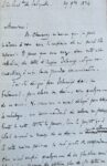 Philippe Burty rassemble la correspondance d'Eugène Delacroix