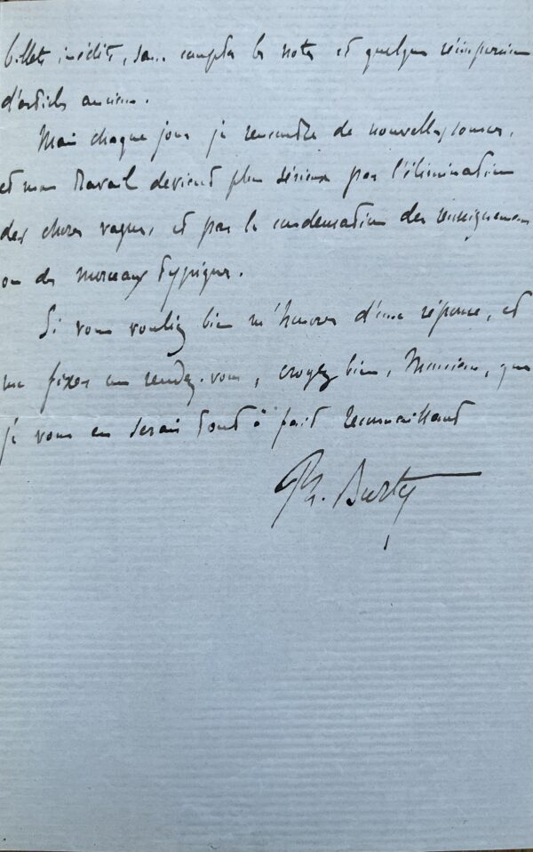 Philippe Burty rassemble la correspondance d'Eugène Delacroix