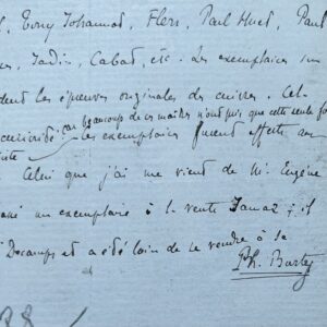 Philippe Burty corrige la confusion qui existe entre le peintre Alexandre-Gabriel Decamps et son frère